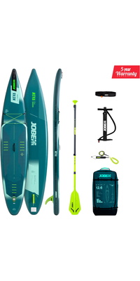 2026 Jobe Aero Neva Sup Board 12.6 Pakket 486425002 - Blue / Groen