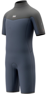 2026 Mystic Junior Star 3/2mm Rug Ritssluiting Shorty Wetsuit 35000.260055 - Black / Navy