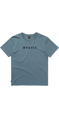 2026 Mystic Mens Brand Tee 35105.25081 - Tidal Blue