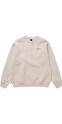 2026 Mystic Heren Profile Crew Sweater 35105.26032 - Dark Clouds