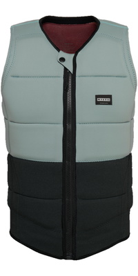 2026 Mystic Mens Renegade Front Zip Wake Impact Vest 35005.260155 - Tidal Blue