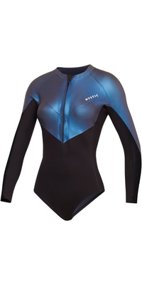 2026 Mystic Dames Sway 2/2mm Voorkant Ritssluiting Super Shorty Wetsuit 35000.260080 - Ocean