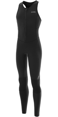 2026 Nyord Heren Solu Yulex 2/2mm Fl Long John Wetsuit SOLMLJ001 - Black