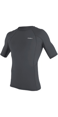 2026 ONeill Heren Basic Skins Lycra-vest Met Korte Mouwen 5713 - Graphite