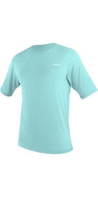 2026 ONeill Heren Basic Skins Zonnehemd Met Korte Mouwen 5715 - Canal Blue