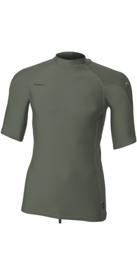 2026 ONeill Heren Hyperfreak Skins Lycra-vest Met Korte Mouwen 5690 - Chimera / Chimera