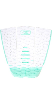 2026 Ocean &Earth Tyler Wright Grip Tail Pad TP11-WTM - White / Mint