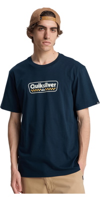 2026 Quiksilver Heren EV Starting Grid T-shirt Met Korte Mouwen EQYZT08288 - Dark Navy