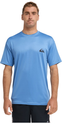 2026 Quiksilver Heren Everyday Surf T-shirt Met Korte Mouwen En Lycra Vest AQYWR03135 - Riviera