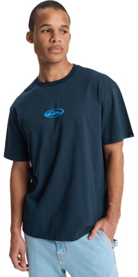 2026 Quiksilver Heren Bloemen-surfshirt EQYZT08301 - Dark Navy