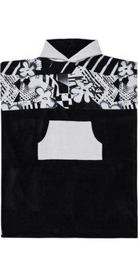 2026  Quiksilver -hoodie Poncho Handdoek AQYAA03233 - Black Momentum