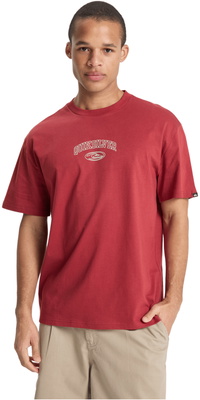 2026 Quiksilver Heren Legacy T-shirt EQYZT08294 - Burnt Russet