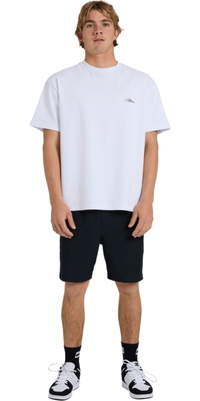 2026 Quiksilver Heren Taxer Amphibian 18 Boardshorts EQYHY03883 - Black
