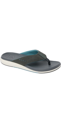 2026 Reef Heren Cushion Norte-sandalen CJ9047 - Grijs / Blue / Gebroken Wit
