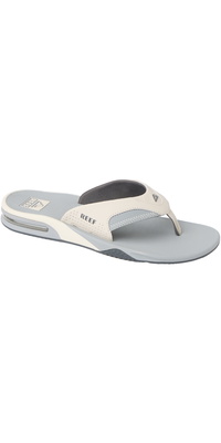 2026 Reef Heren Fanning-sandalen CJ9044 - Lichtgrijs / Grijs / Blue