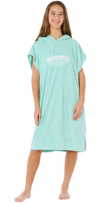 2026 Rip Curl Junior Klassieke Surfhoodie Poncho -handdoek 00CGTO - Teal
