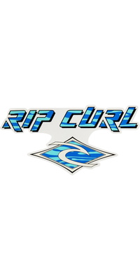 2026 Rip Curl -logostickers 132MUT - Black / Blauw