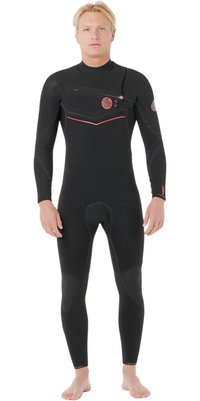 2026 Rip Curl Heren Flashbomb Fusion 5/3mm Borst Ritssluiting Wetsuit 175MFS - Black