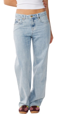2026 Rip Curl Dames Aggie Relaxed Jeans 04MWPA - Vintage Blue Wordt 
2026 Rip Curl Dames Aggie Relaxte Jeans 04MWPA - Vintage Blue