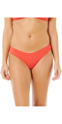 2026 Rip Curl Dames Klassieke Surf Cheeky Dekking Bikini Onderkleding 0AIWSW - Red