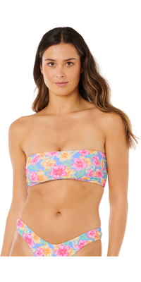 2026 Rip Curl Dames Malibu Cove Revo Bandeau 0X4WSW - Blue