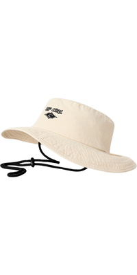 2026 Rip Curl Womens Premium Surf UPF Sun Hat 04OWHE - Natural / Black