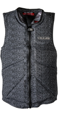 2026 Ronix One Impact Vest R26V-IMP-ON.1 - Engineered Mesh Zwart / Ash