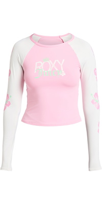 2026 Roxy Dames Roxy Juicy Lycra-vest Met Lange Mouwen ERJWR03938 - Coconut Milk