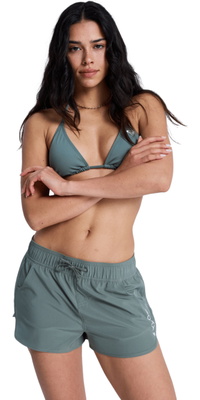 2026 Roxy Dames Roxy Wave 2 Board Shorts ERJBS03298 - Agave Green