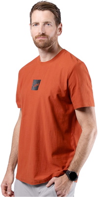 2026 Zhik Heren Carbon T-shirt TEE-0735-M - Red Earth