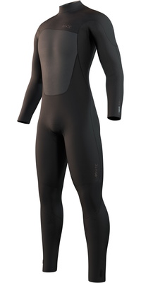 2026 Mystic Heren Majestic 5/4mm Rug Ritssluiting Wetsuit 35000.230003 - Black