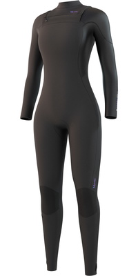 2025 Mystic Dames Jayde 4/3mm Voorkant Dubele Ritssluiting Wetsuit 35000.230013 - Black
