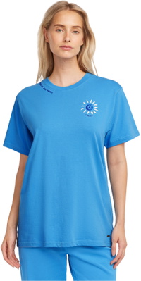 2026 O'Neill Dames Vrouwen Van De Golf T-Shirt 1850249 - Blue Booth