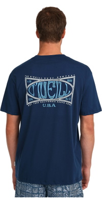 2026 ONeill Heren Doos Logo T-Shirt 2850353 - English Evening