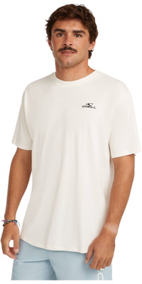 2026 O'Neill Heren Kleine Logo T-Shirt 2850371 - Snow White