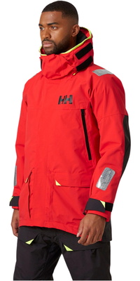 2026 Helly Hansen Heren Skagen Offshore Jas 34255 - Alert Rood