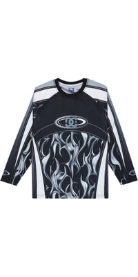 2026 DC Shoes Heren Sylem 2 Moto Jersey EDYKT03552 - Black