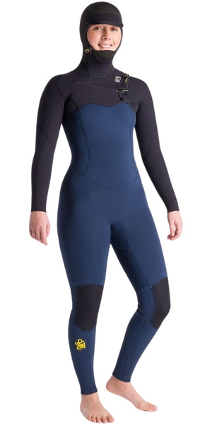 KOCAN Neopreen jumpsuit voor dames, sneldrogend, eendelig badpak, lange mouwen, voor watersport in de zomer KOCAN Neopreen jumpsuit voor dames, sneldrogend, eendelig badpak, lange mouwen, voor watersport in de zomer