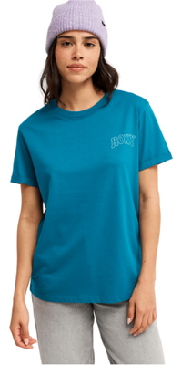 2026 Roxy Dames Oceanregulier Fb T-Shirt ERJZT06145 - Corsair