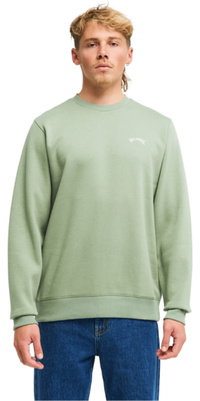 2026 Billabong Heren Arch Crew Sweatshirt EBYFT00146 - Sea Spray