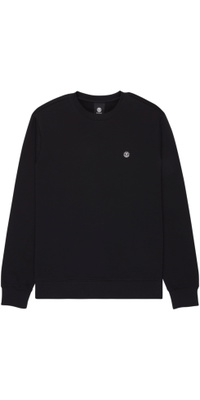 2026 Element Heren Icon Borduurwerk Crew Sweatshirt ELYFT00197 - Flint Black