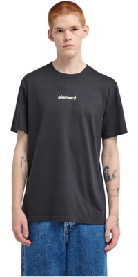 2026 Element Mens Lowcase BP T-Shirt ELYZT00594 - Off Black