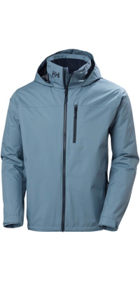 2026 Helly Hansen Heren Crew Hooded Midlayer Jacket 2.0 34442 - Washed Navy