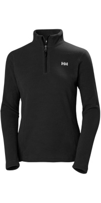 2026 Helly Hansen Dames Daybreaker 1/2 Rit Fleece 50845 - Black
