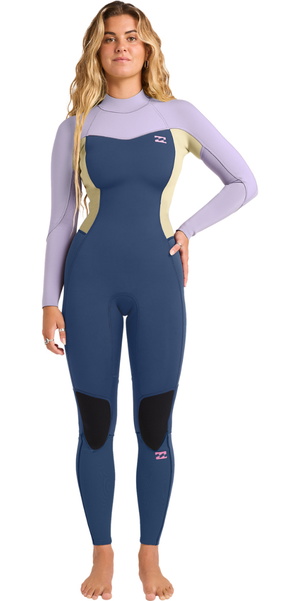 ZCCO Wetsuit voor dames, 3 mm met ritssluiting voor, lange mouwen, duikpak voor zwemmen, snorkelen, duiken, surfen (3FT-WM-2XL