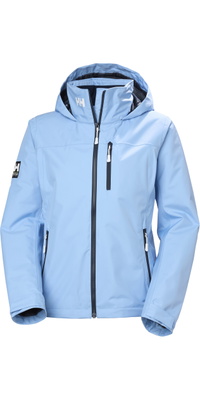 2026 Helly Hansen Dames Crew Hooded Midlaag Jas 2.0 34447 - Bright Blue