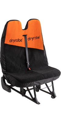 2026 Dryrobe Dubbele Autostoelhoes DRDCSC - Black / Oranje