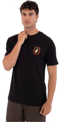 2026 Hurley Heren Drukkerij Pers Berjim T-Shirt MTSEUED0001 - Black