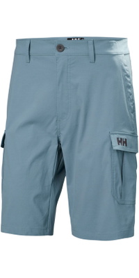 2026 Helly Hansen Heren Quickdry 11 Cargo Shorts 34537 - Washed Navy