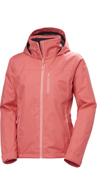 2026 Helly Hansen Dames Crew Hooded Midlayer Jacket 2.0 34447 - Sunset Pink